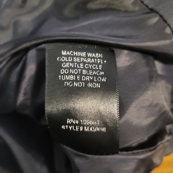 Forever Audrey women's size L navy zip-up vest with multi-colored front panels - Picture 8 of 10